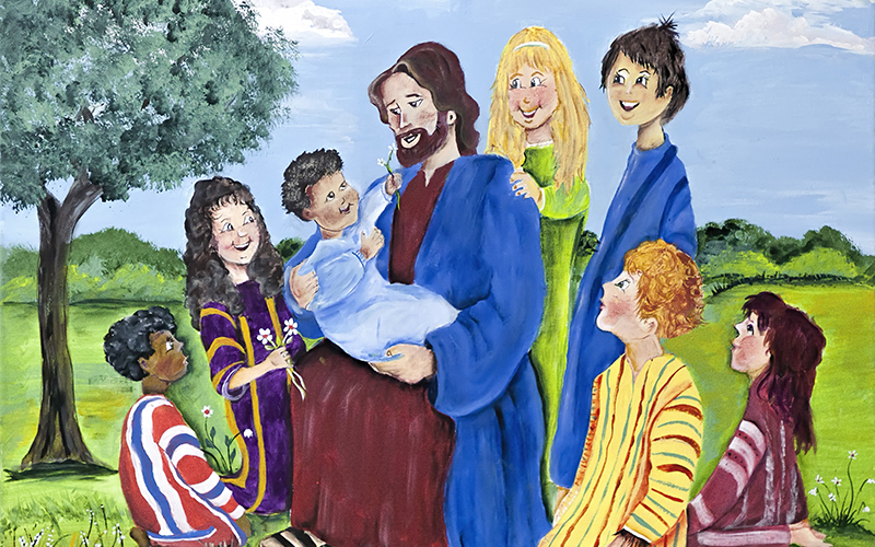 SJPC - Jesus Teaches the Children